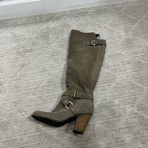 Suede knee high boots by GUESS